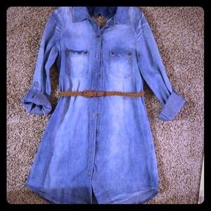 Denim dress